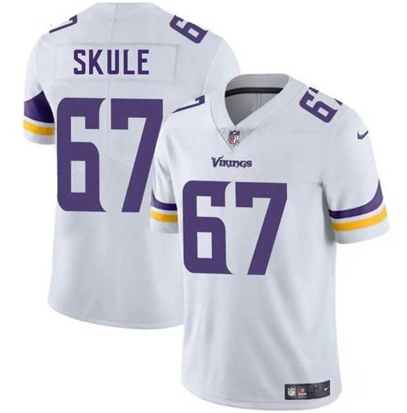 Men & Women & Youth Minnesota Vikings #67 Justin Skule White 2025 Vapor Untouchable Limited Stitched Jersey